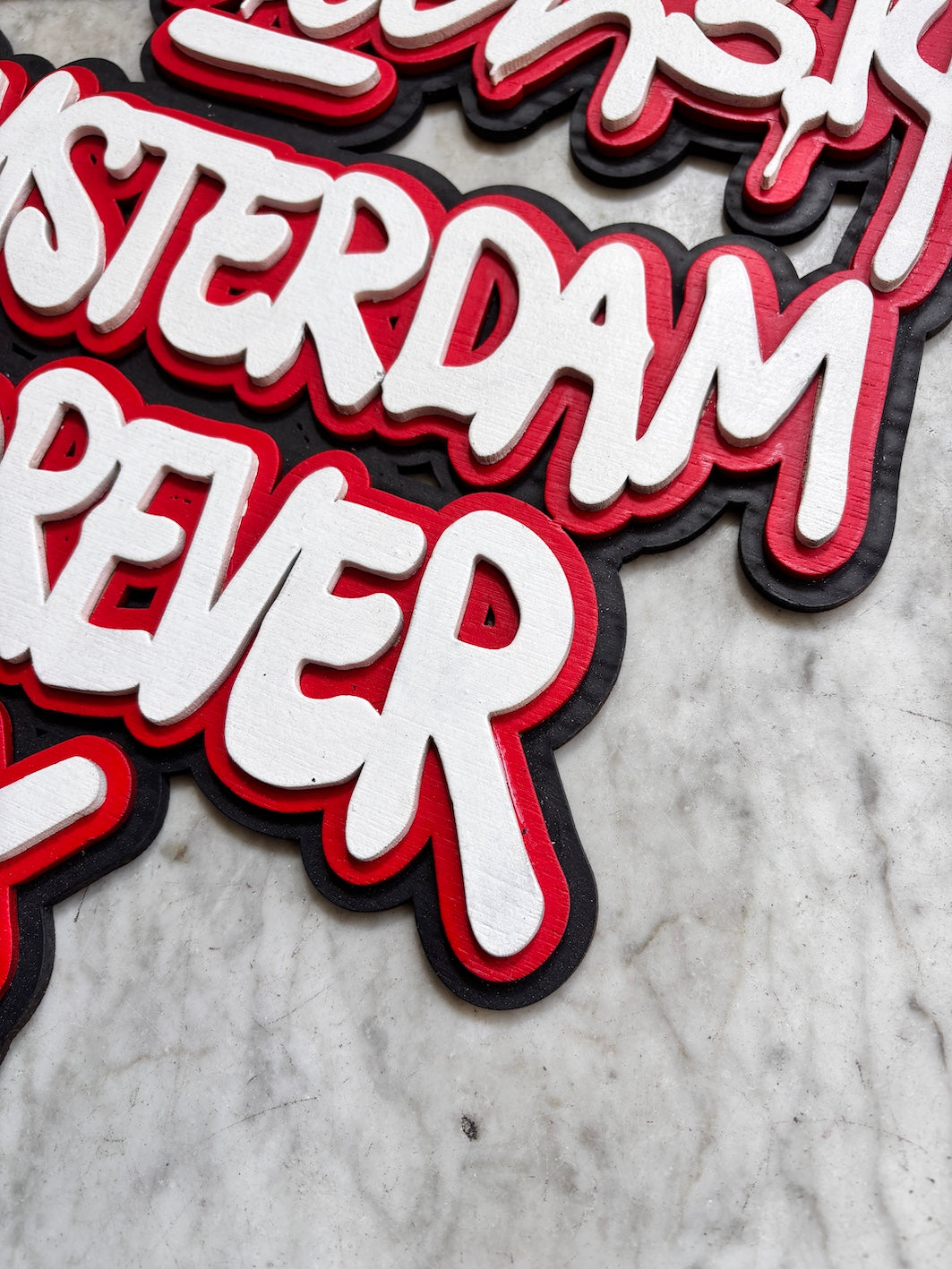 Amsterdam Forever Laser cut Artwork