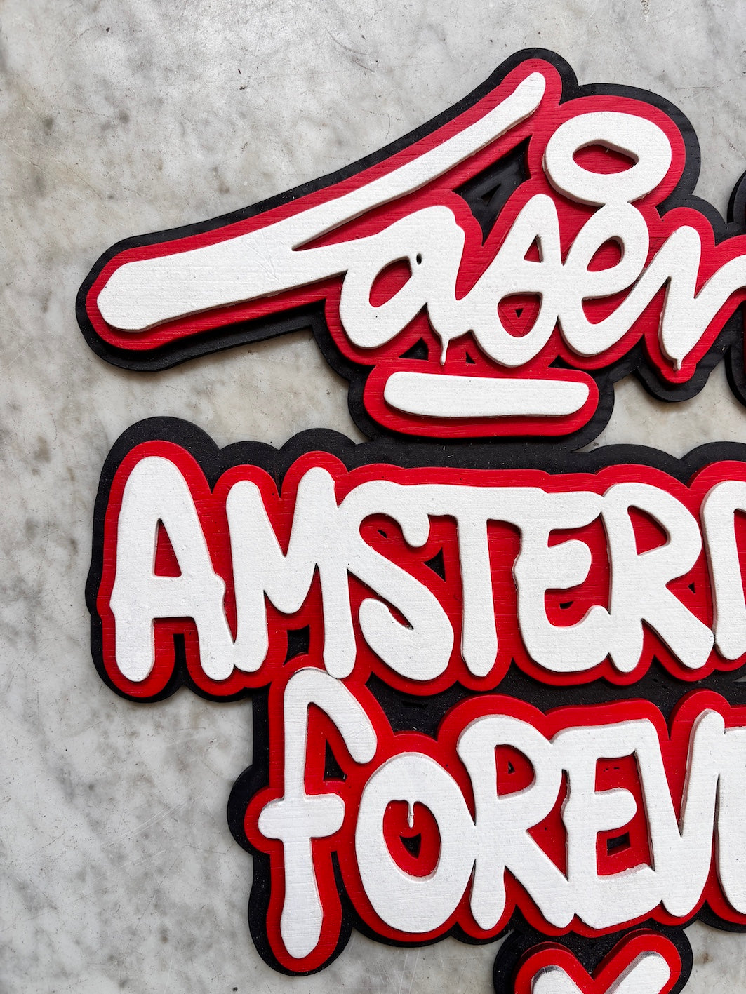 Amsterdam Forever Laser cut Artwork