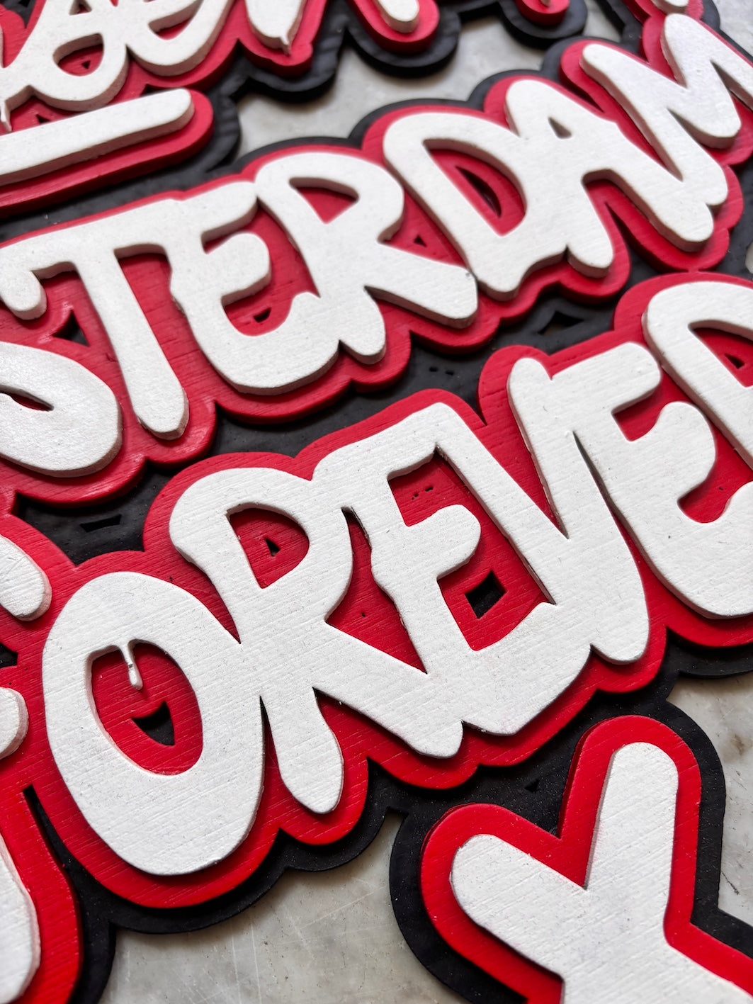 Amsterdam Forever Laser cut Artwork
