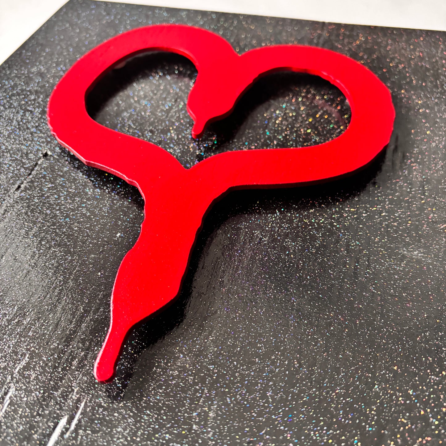 Lonely Heart Laser-cut