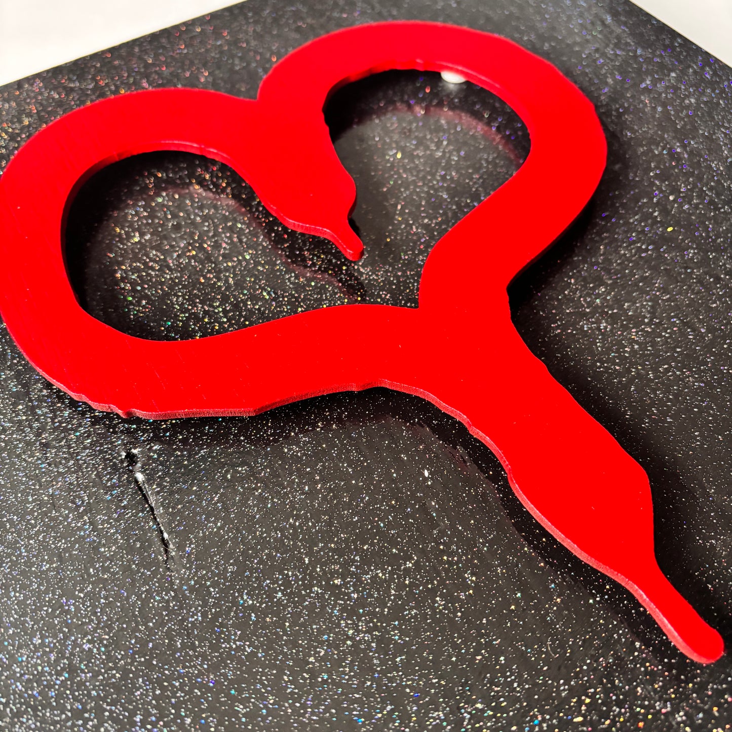 Lonely Heart Laser-cut