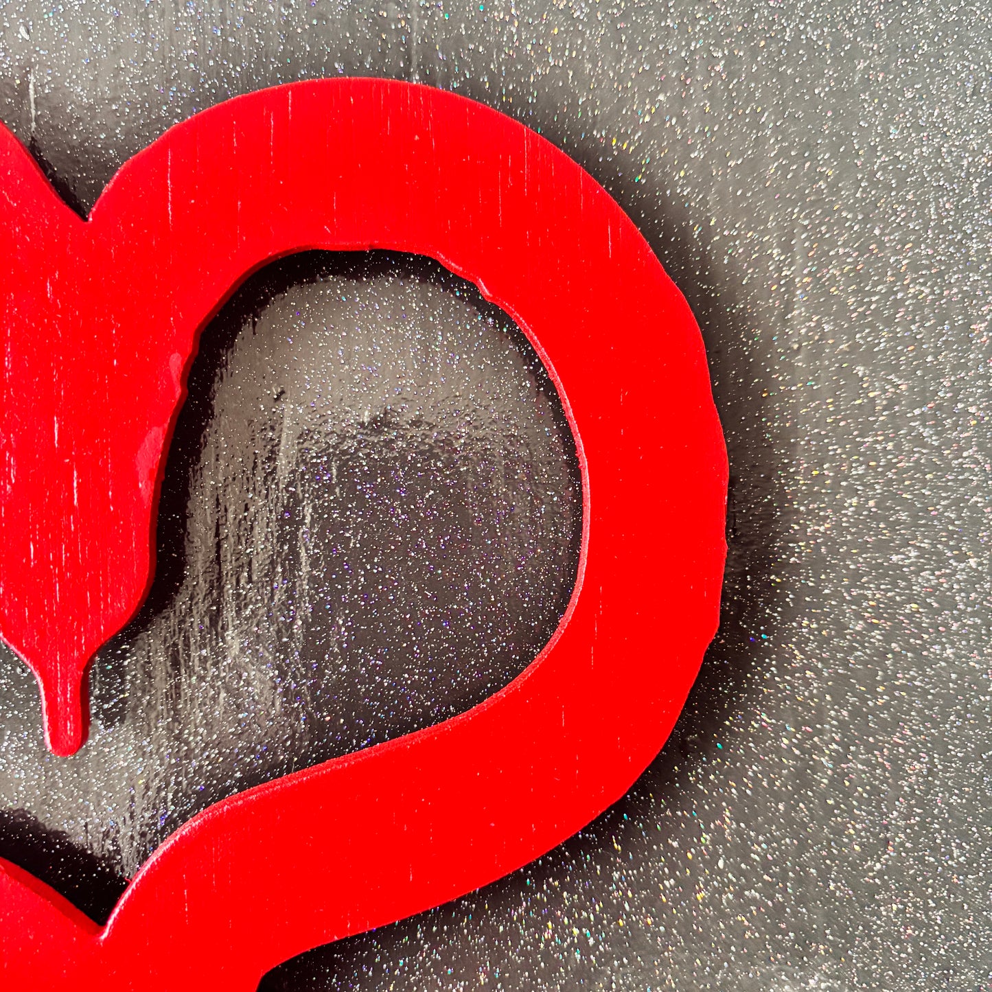 Lonely Heart Laser-cut