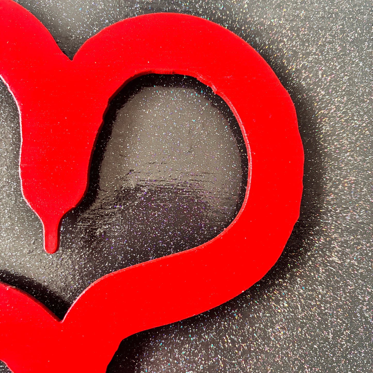 Lonely Heart Laser-cut