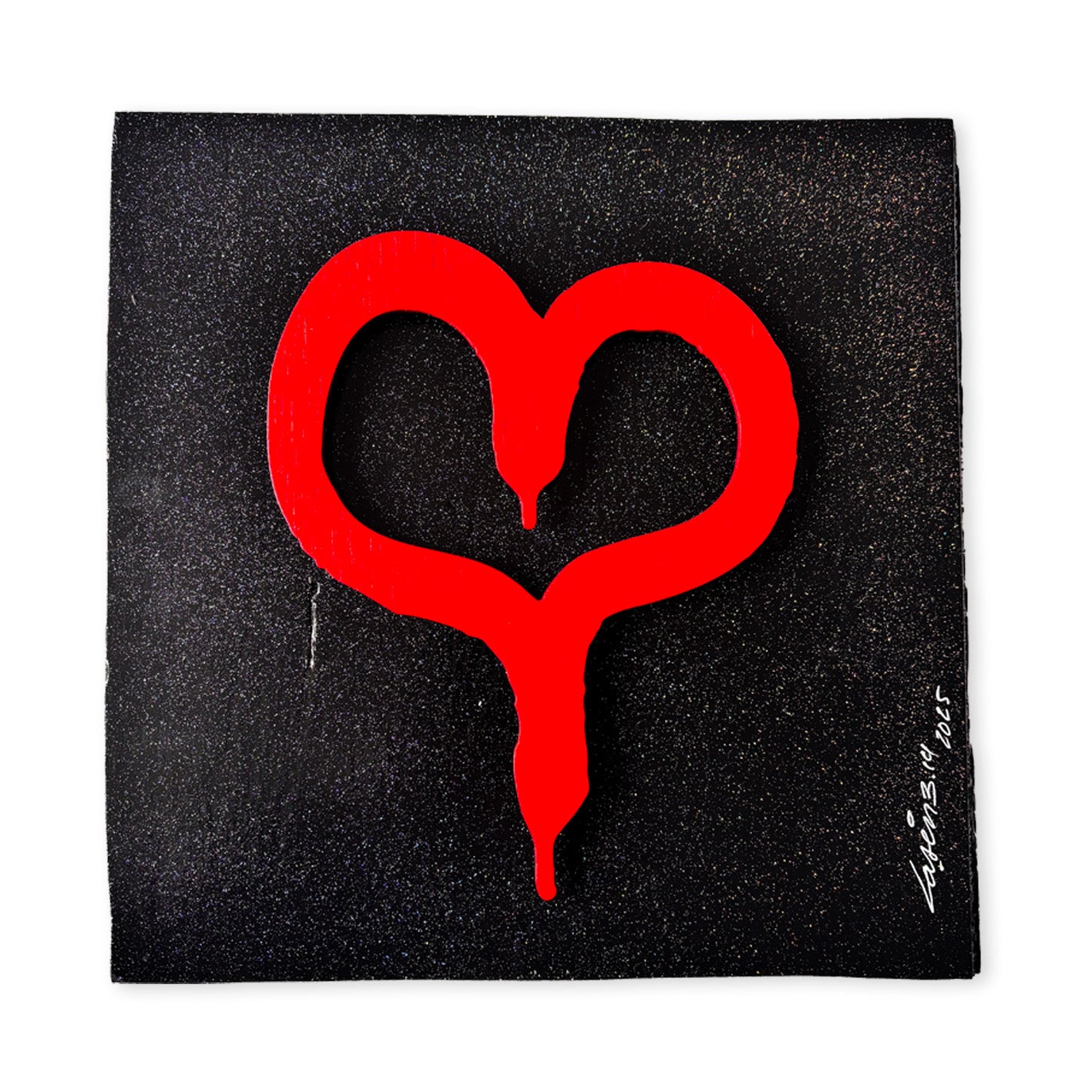 Lonely Heart Laser-cut