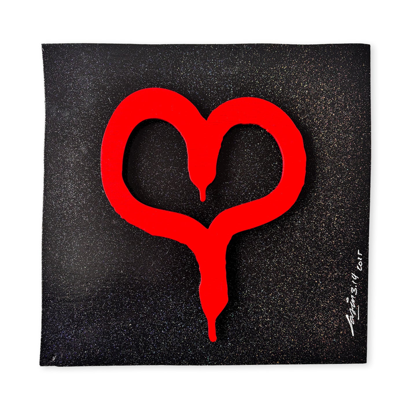 Lonely Heart Laser-cut