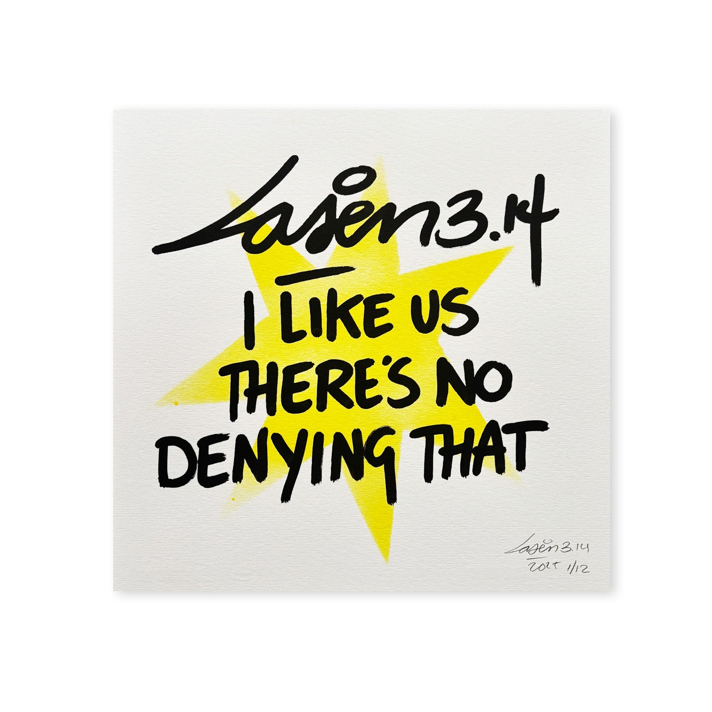 I Like Us There's No Denying That