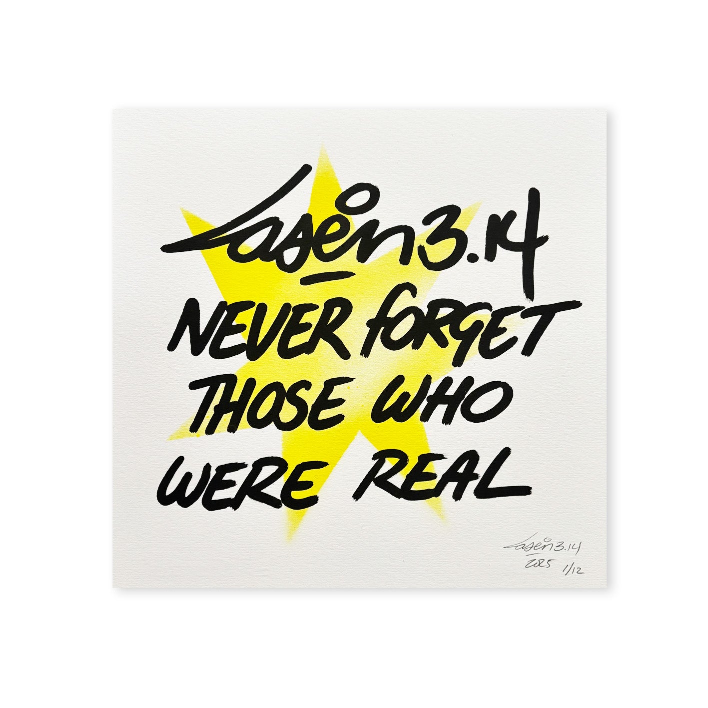 Never Forget Those Who Were Real