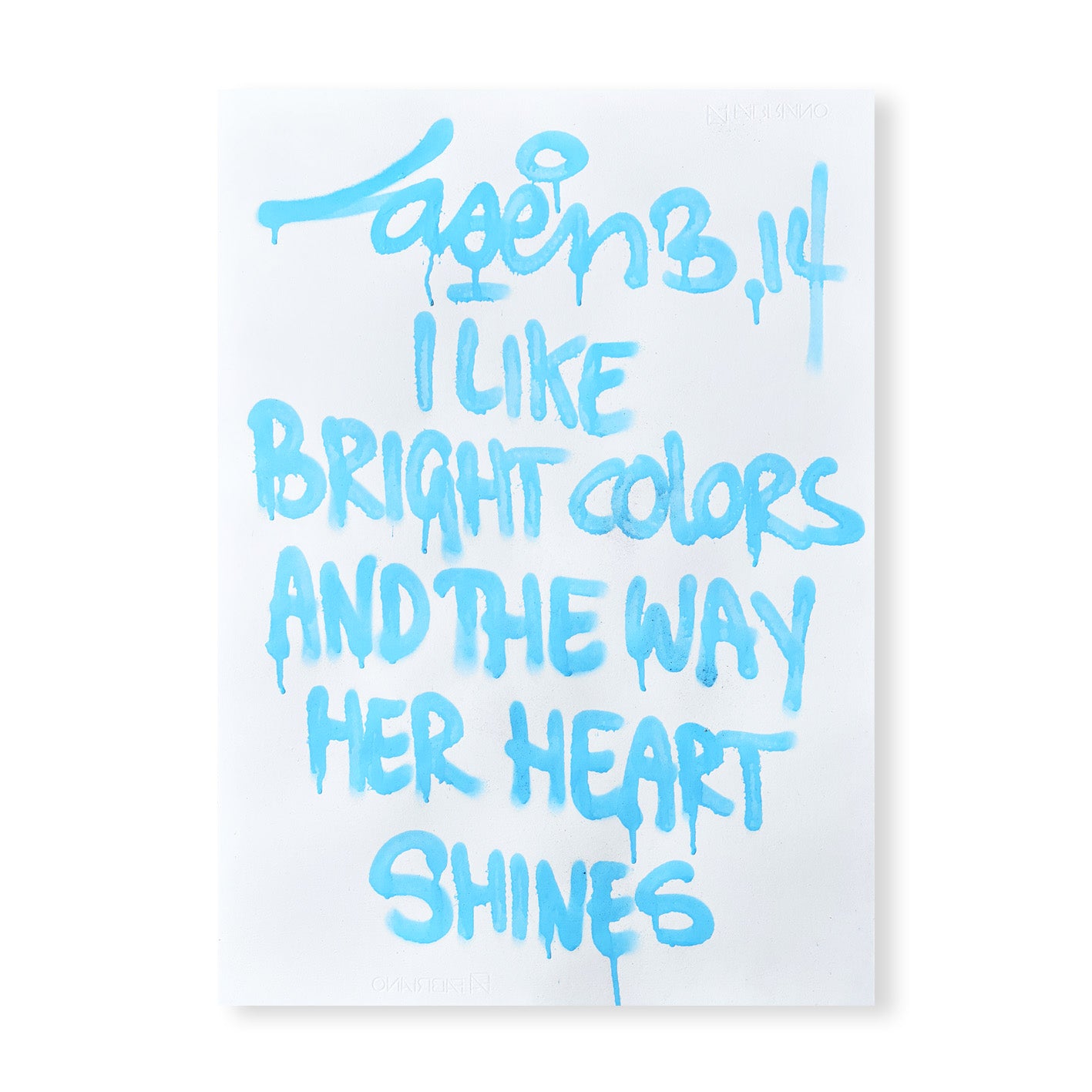 I Like Bright Colors And The way Her Heart Shines