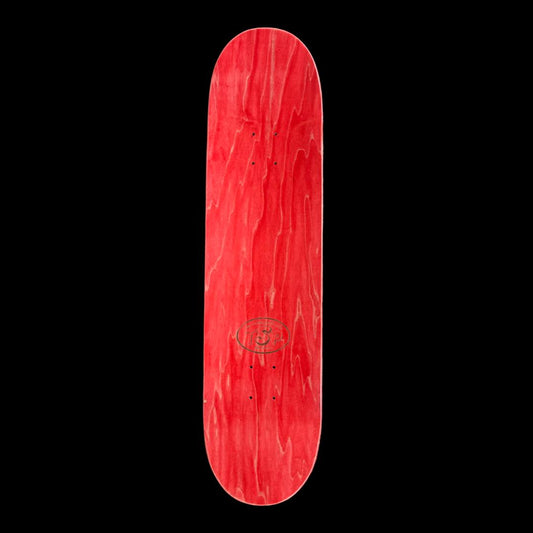 KNOW IT BLEED IT - Skateboard by Laser 3.14 x TSP x FAMOUS Amsterdam - Red