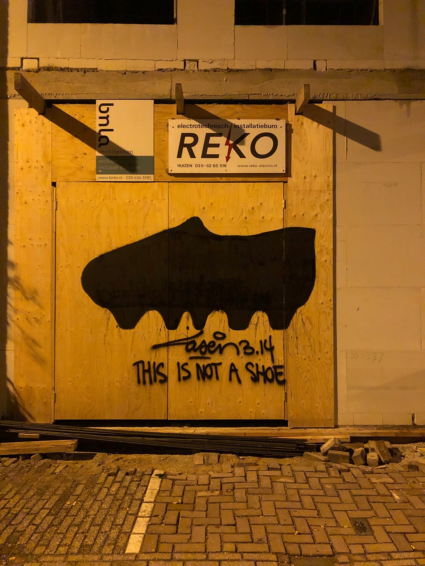 This Is Not A Shoe Unframed