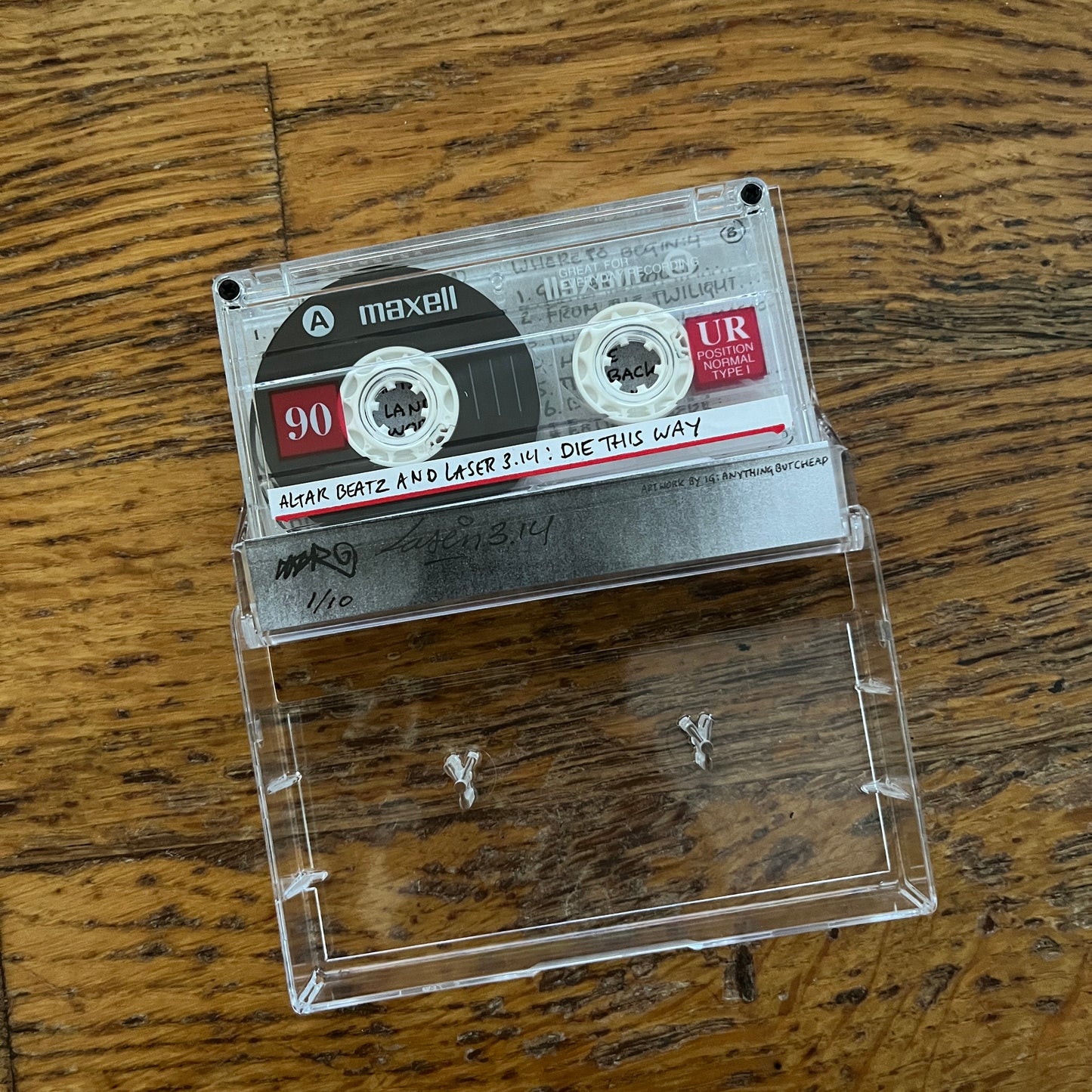 DIY Cassette Tape by Altar Beatz and Laser 3.14 - DIE THIS WAY 9/10