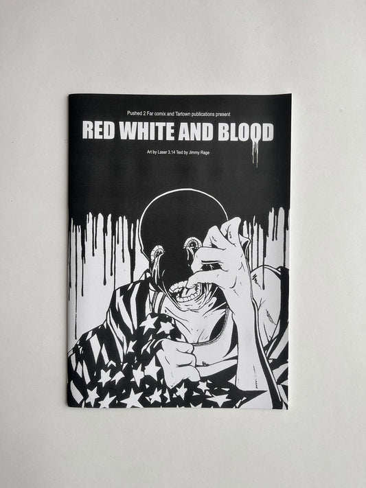 Red White And Blood - Comic Book by Laser 3.14 (Fun collectors Item)