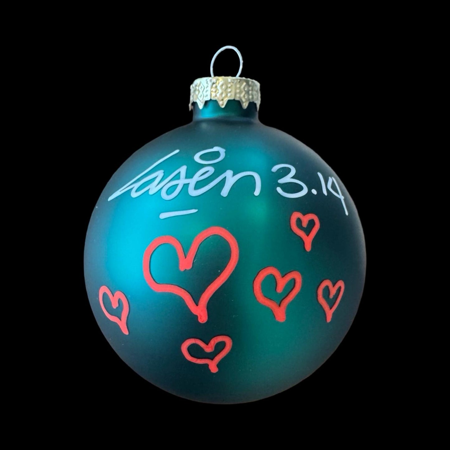 Hearts | Laser 3.14 x famous amsterdam Christmas Ball Ornament