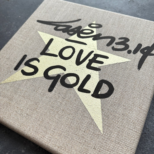 Love Is Gold (18k Gold Star)