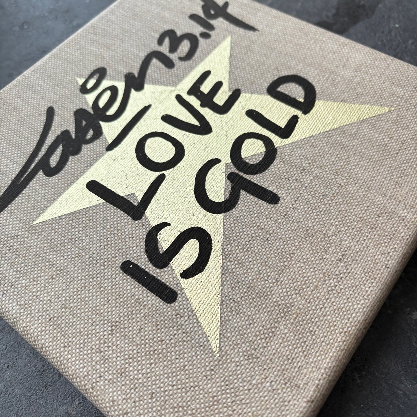Love Is Gold (18k Gold Star)