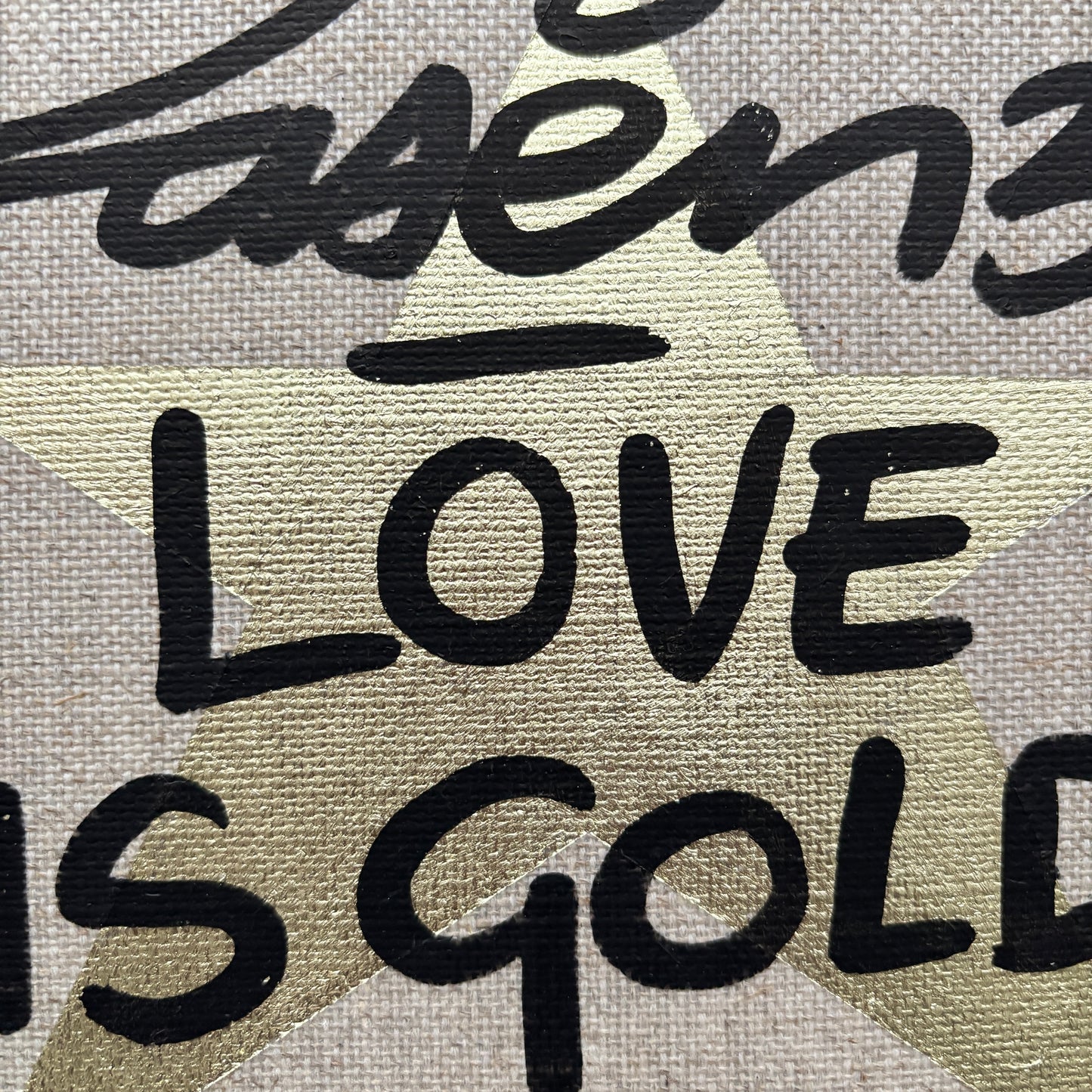 Love Is Gold (18k Gold Star)