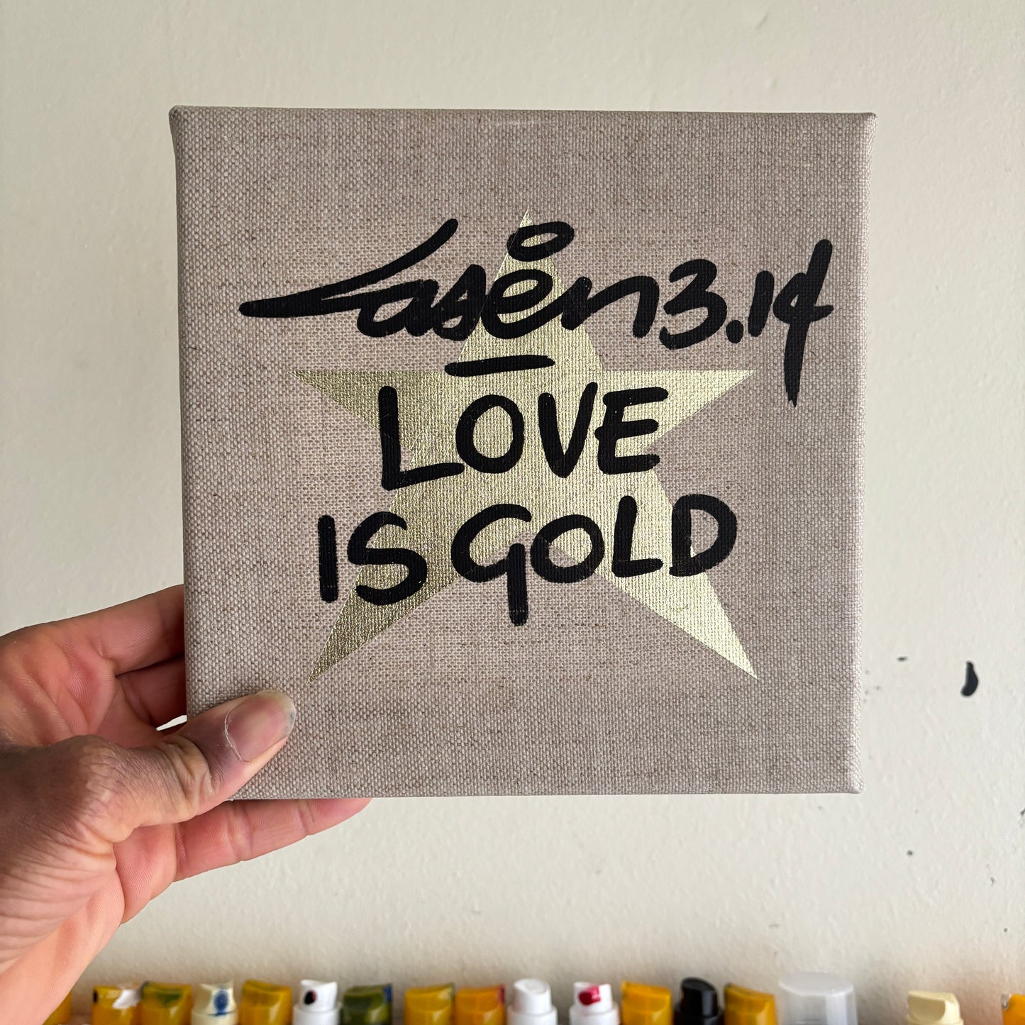 Love Is Gold (18k Gold Star)