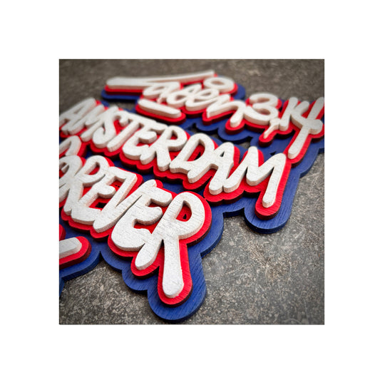 Amsterdam Forever Laser cut Artwork