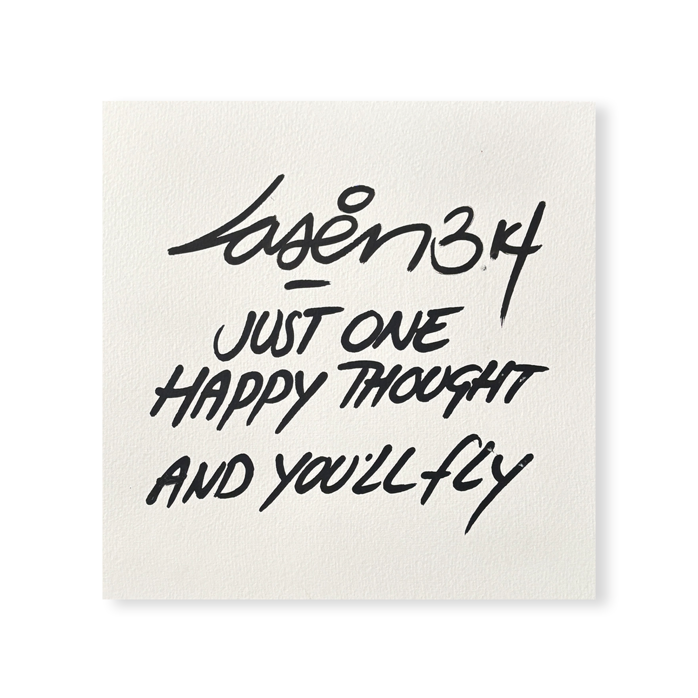 Just One Happy Thought And You'll Fly