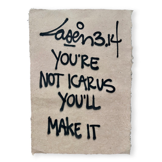 You're Not Icarus You'll Make It