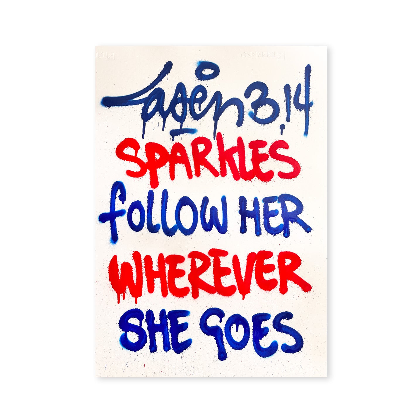 Sparkles Follow Her Wherever She Goes