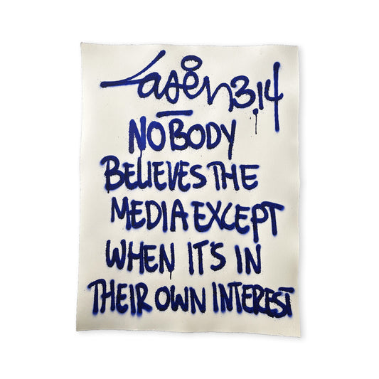Nobody Believes The Media Except When It's In Their Own Interest