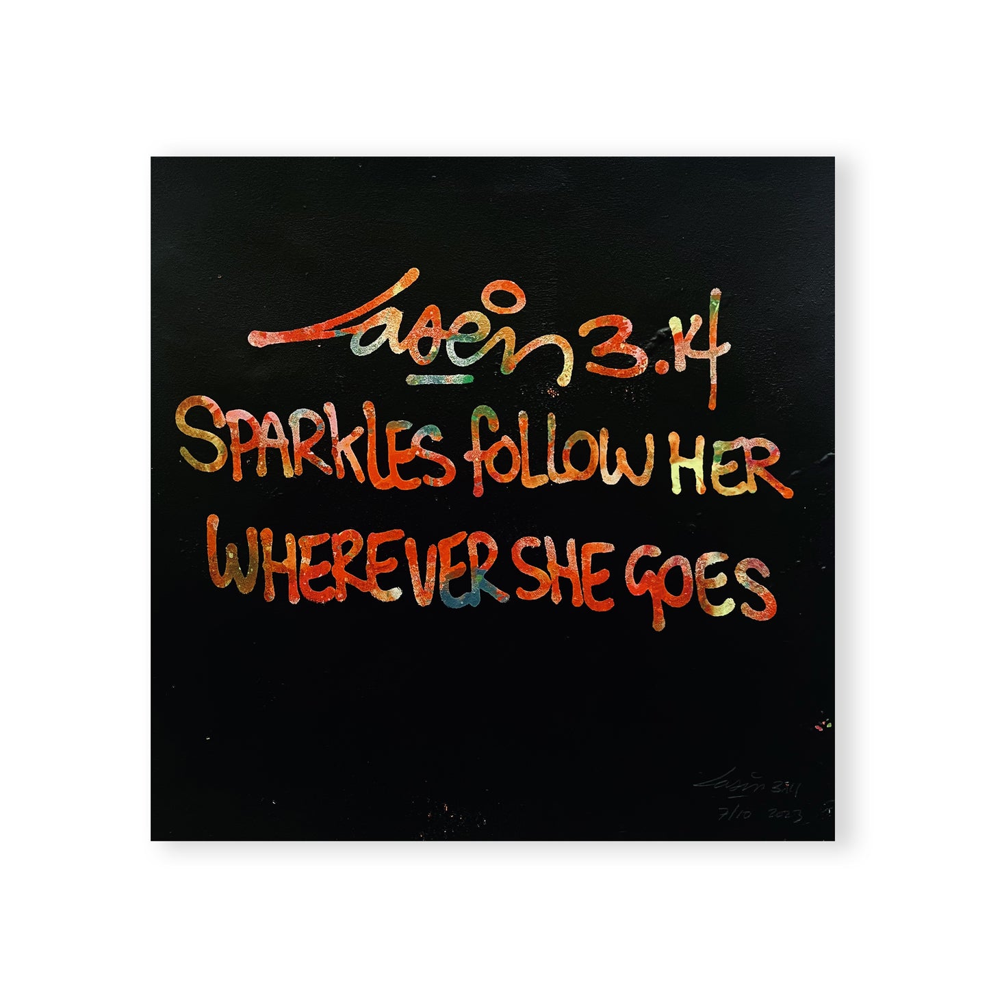 Sparkles Follow Her Wherever She Goes 7/11