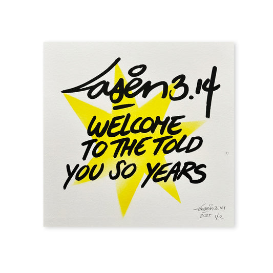 Welcome To The Told You So Years