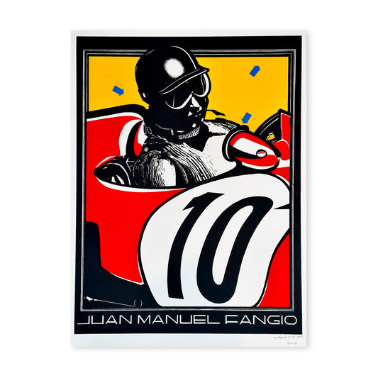 Juan Manuel Fangio - Print