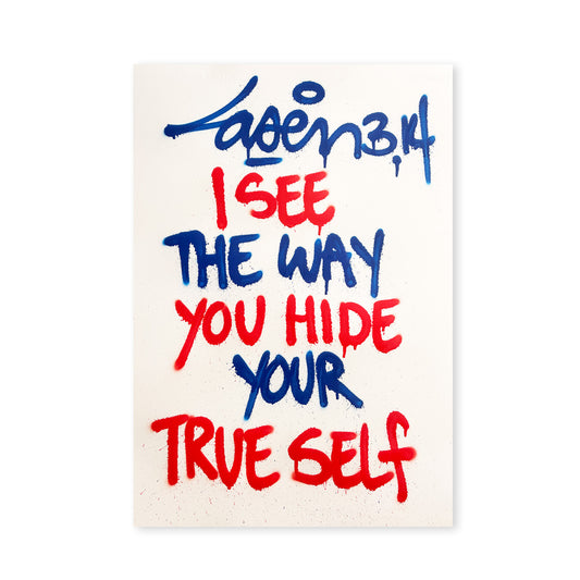 I See The Way You Hide You Hide Your True Self