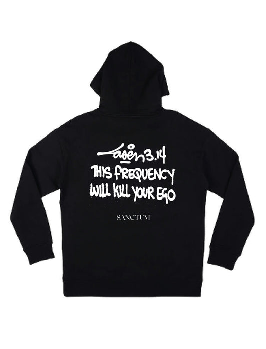 Laser 3.14 x Sanctum Hoodie - This Frequency Will Kill Your Ego - Limited Edition