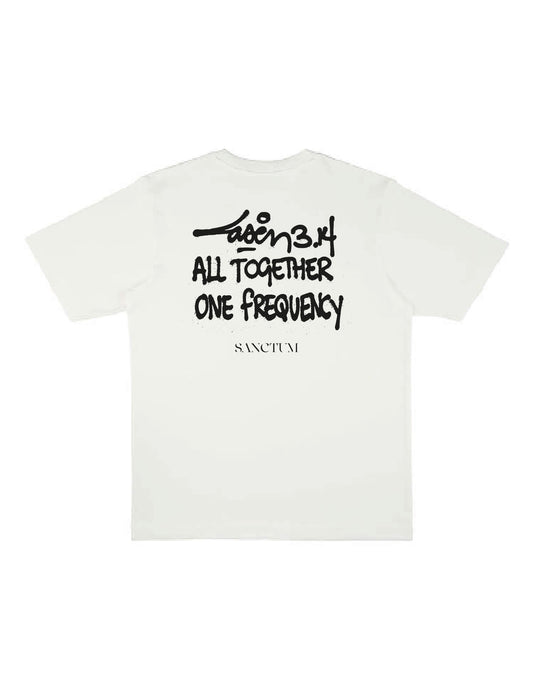 Laser 3.14 x Sanctum T-Shirt - All Together One Frequency - Limited Edition