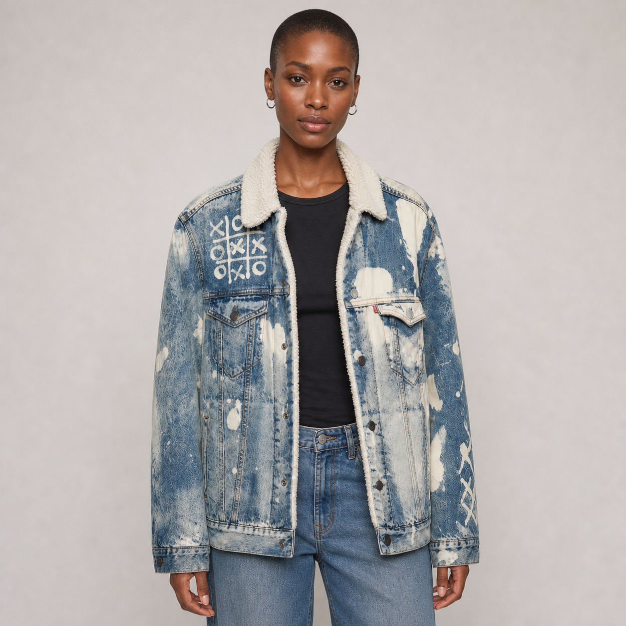Amstel Bleach X Laser 3.14: I Get High Just By Looking At You (Denim Jacket)