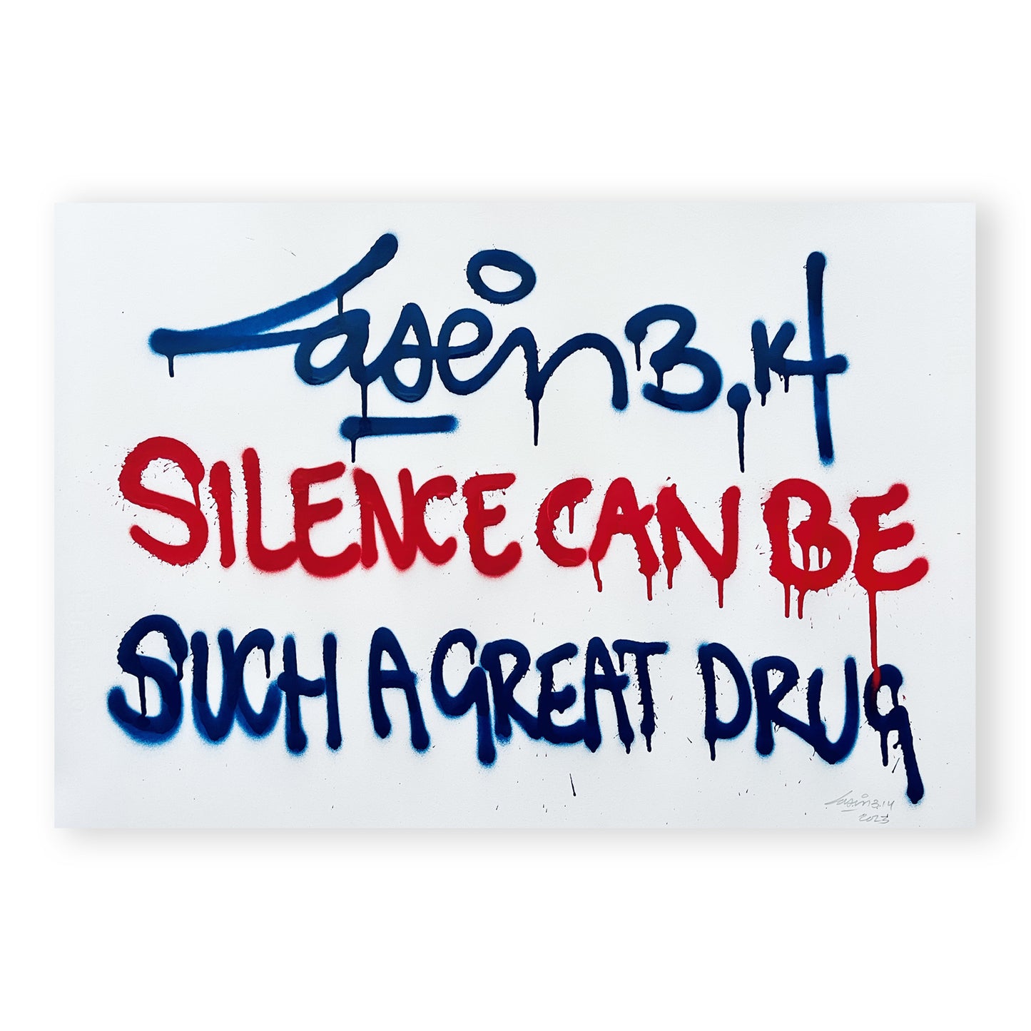 Silence Can Be Such A Great Drug
