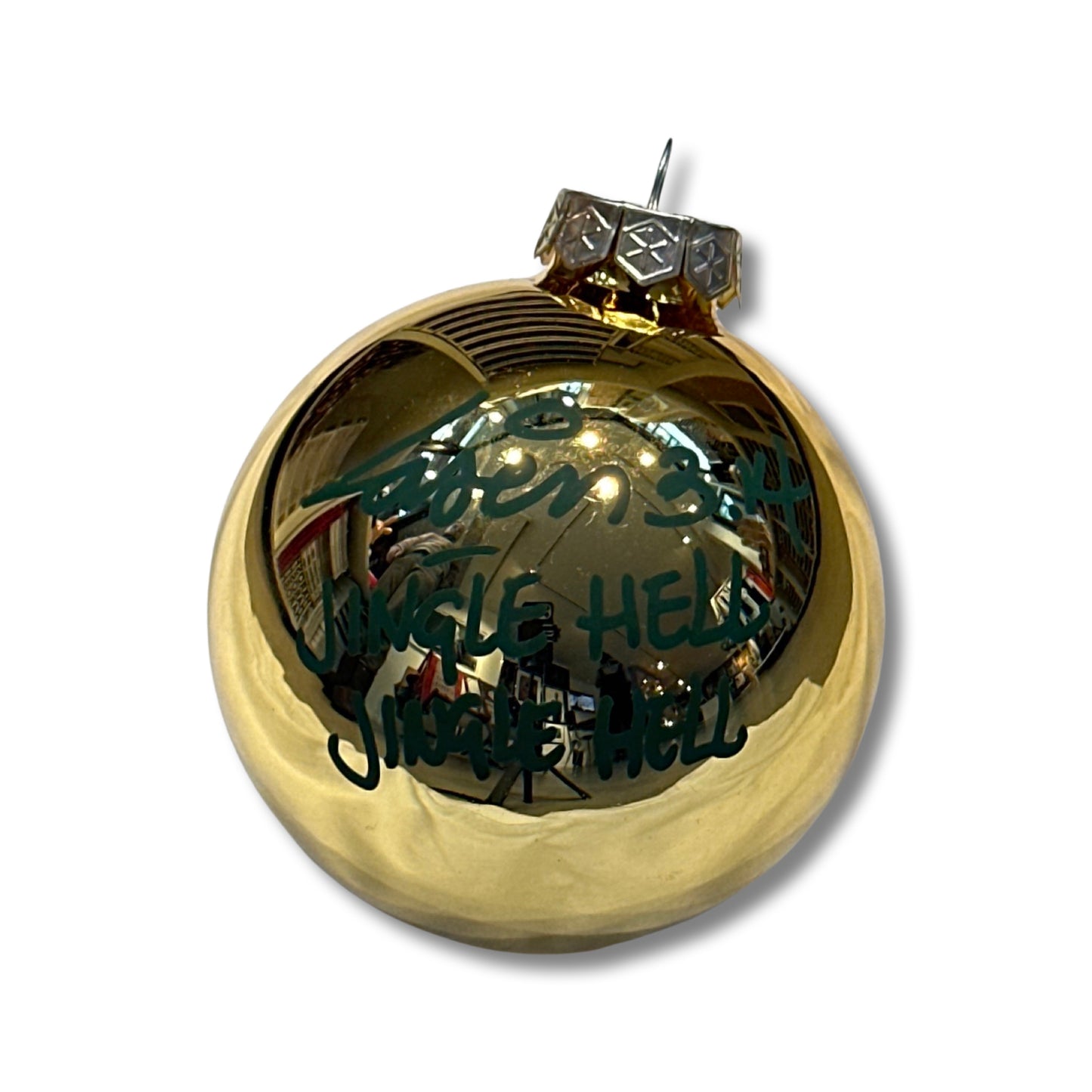 Jingle Hell | Laser 3.14 x Famous Amsterdam Christmas Ball Ornament