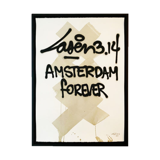Amsterdam Forever Black Frame