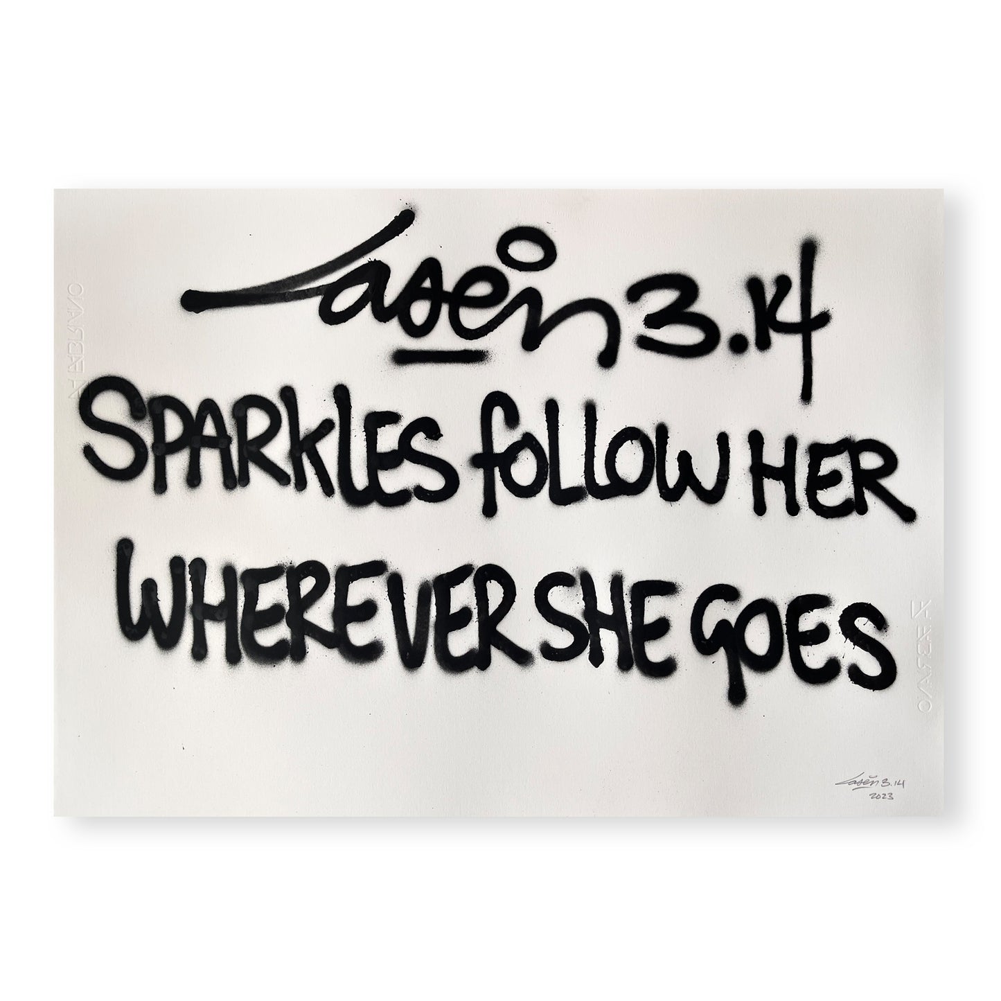 Sparkles Follow Her Wherever She Goes