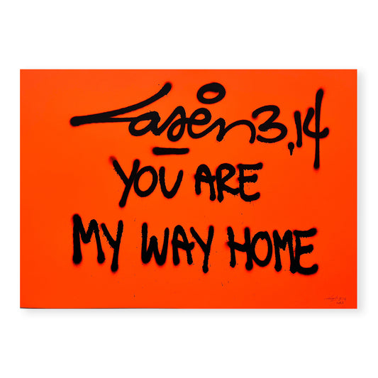 You Are My Way Home - Fluor Orange