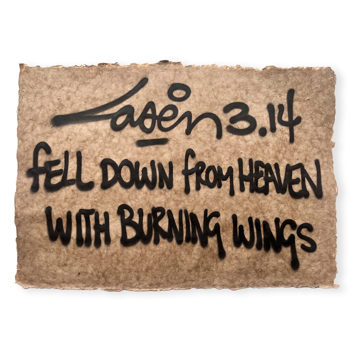 Fell Down From Heaven With Burning Wings