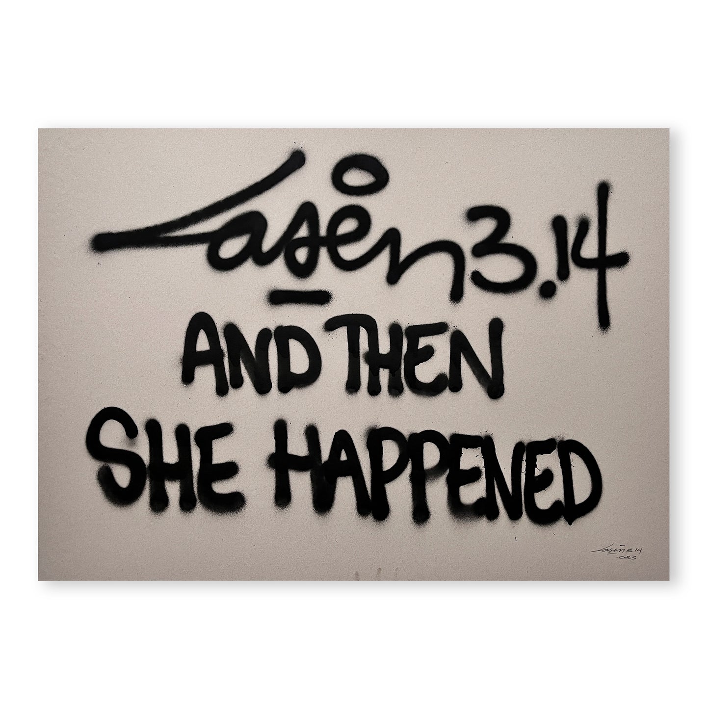 And Then She Happened - Grey
